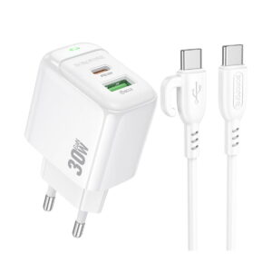 ЗП Borofone BAS45A PD+QC30W з кабелем USB Type-C