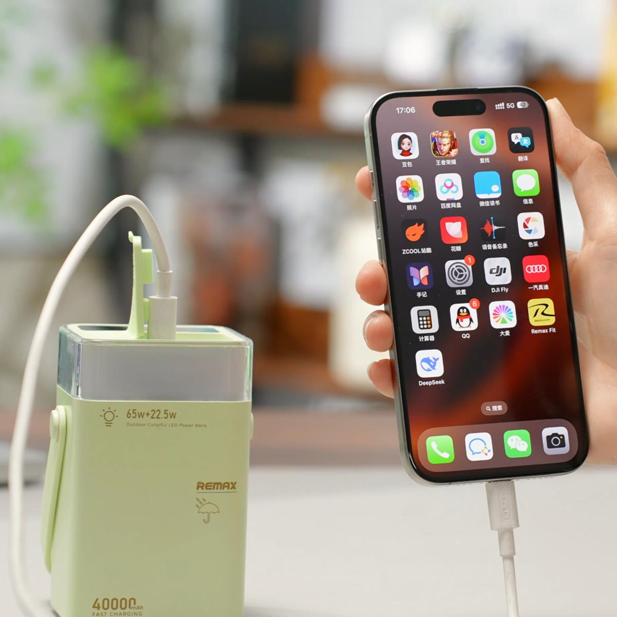 Павербанк Remax FP-3 65W 40000mAh - Зображення 5